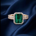 Jardin Emerald Ring